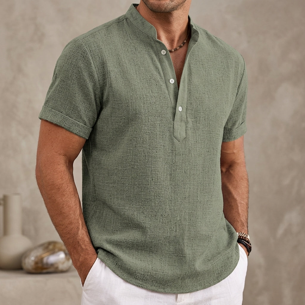 Sebastian | Sagres Short Sleeve Henley