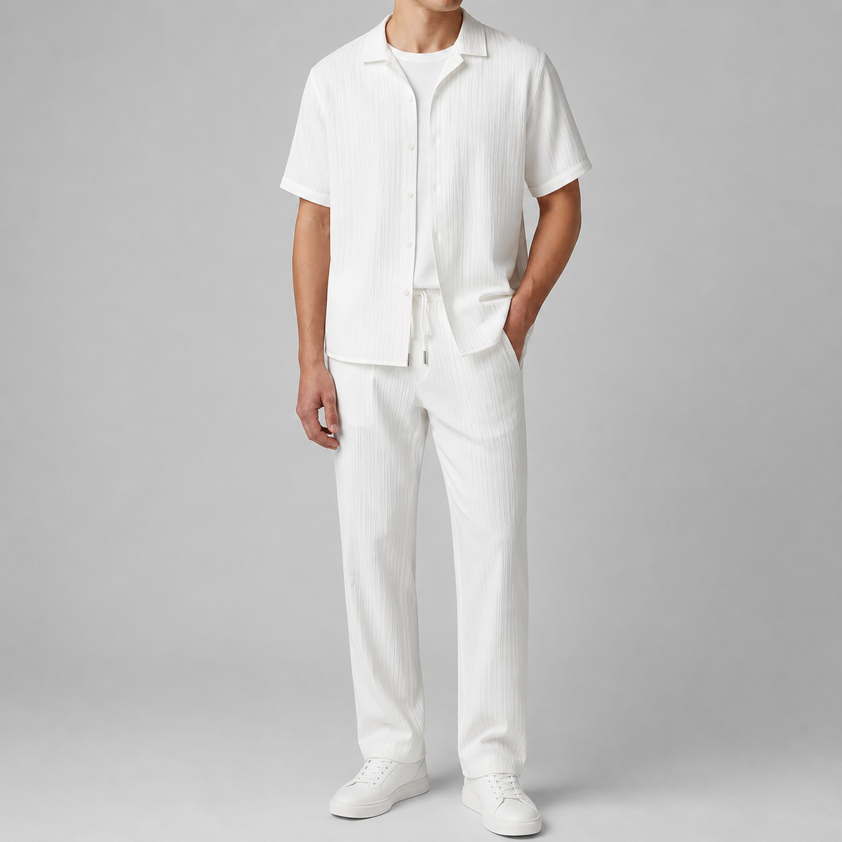 Sebastian | Sitges Linen Two-Piece Set