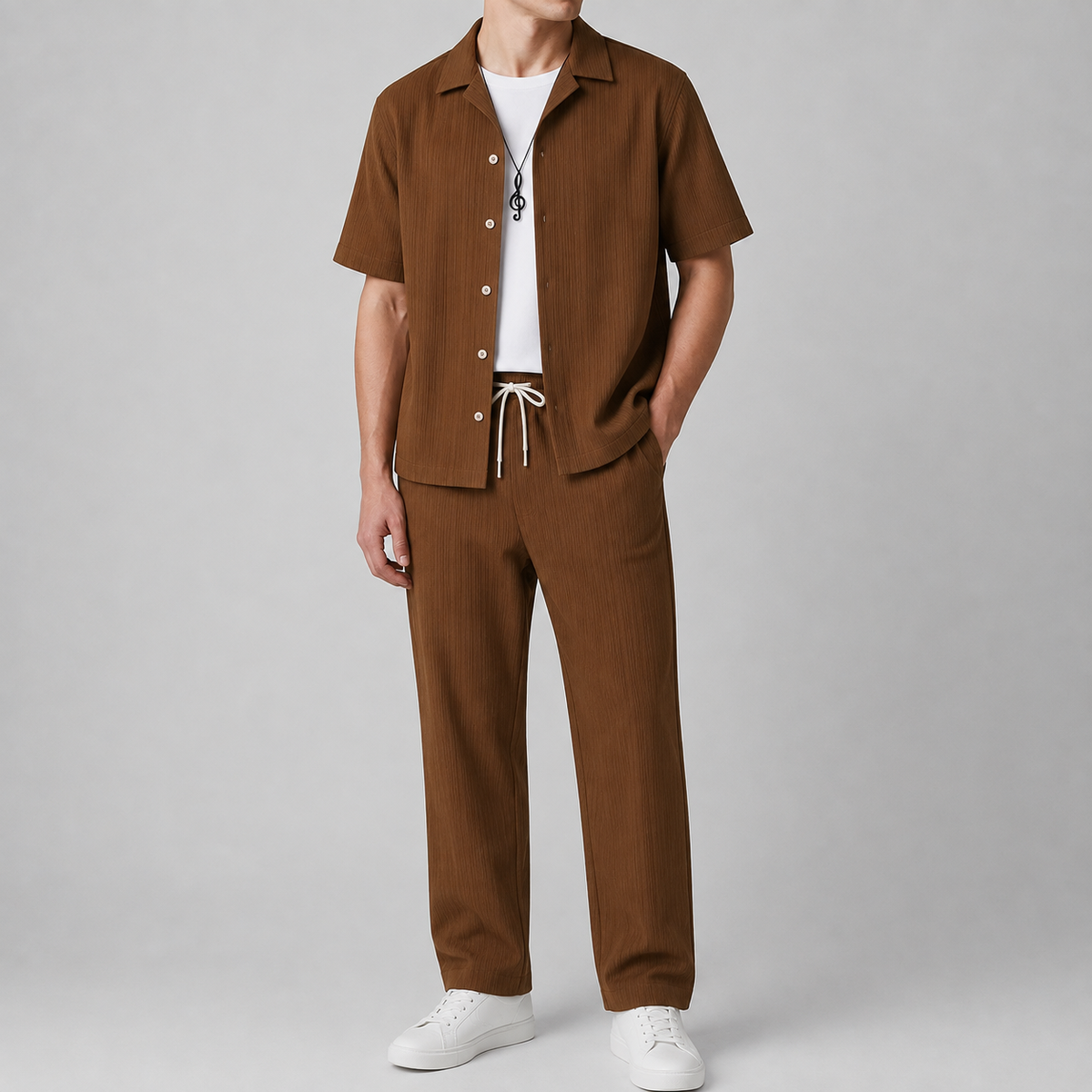 Sebastian | Sitges Linen Two-Piece Set