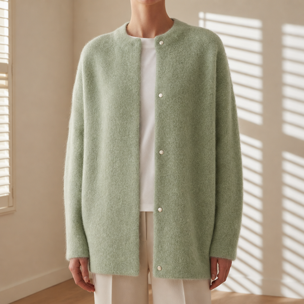 Sophia | Ierapetra Oversized Wool Cardigan