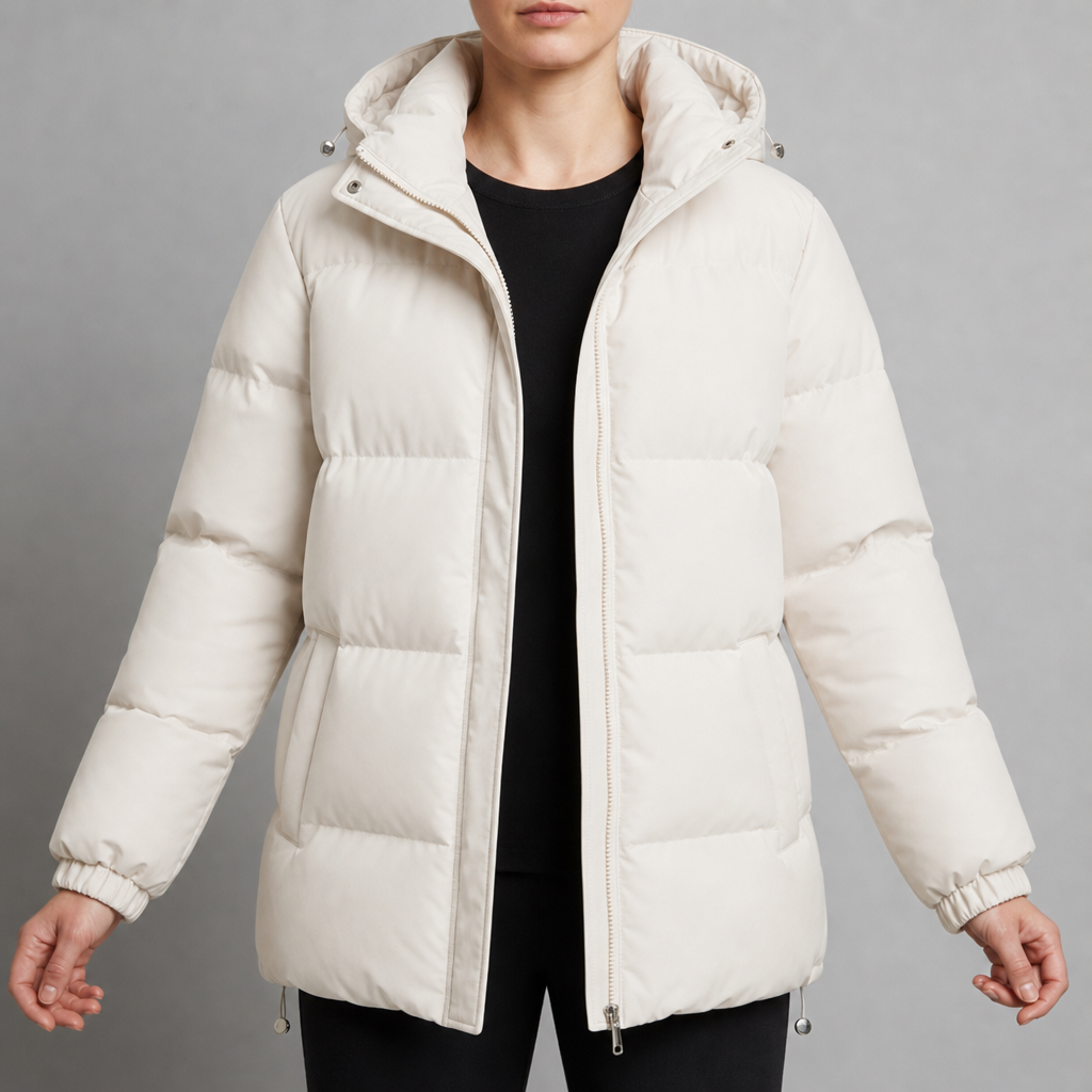 Sophie | Kea Hooded Quilted Puffer Jacket