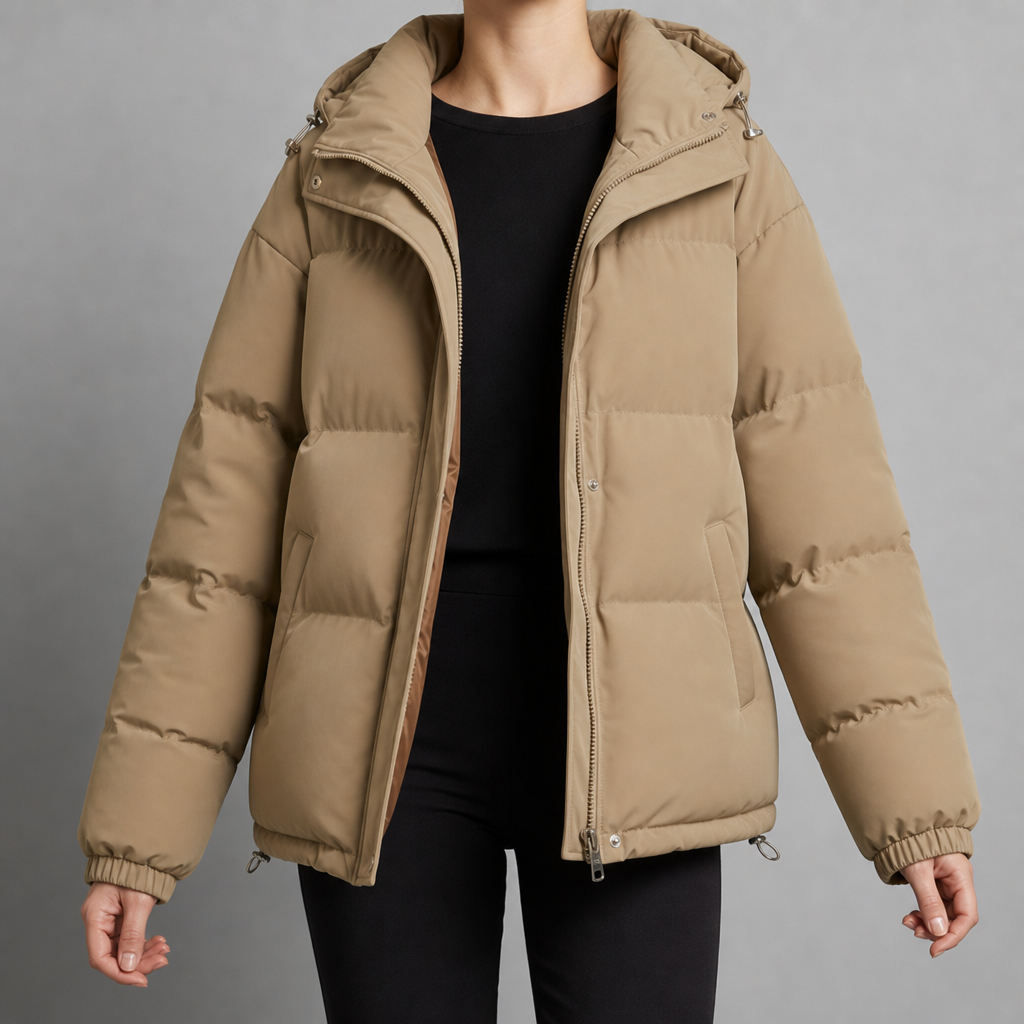 Sophie | Kea Hooded Quilted Puffer Jacket
