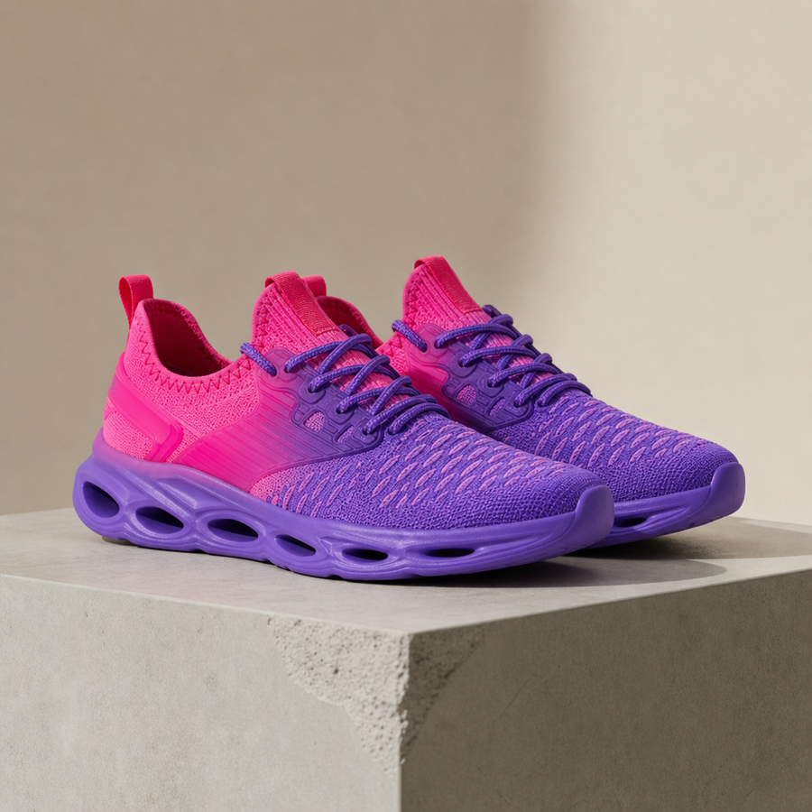 Sophie | Perugia Gradient Knit Sneakers