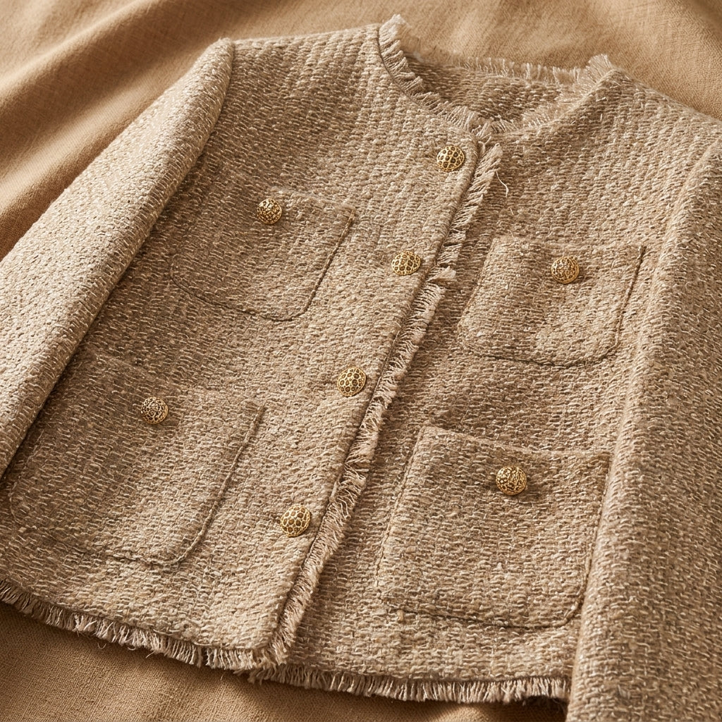 Stella | Bellaréa Cropped Tweed Jacket