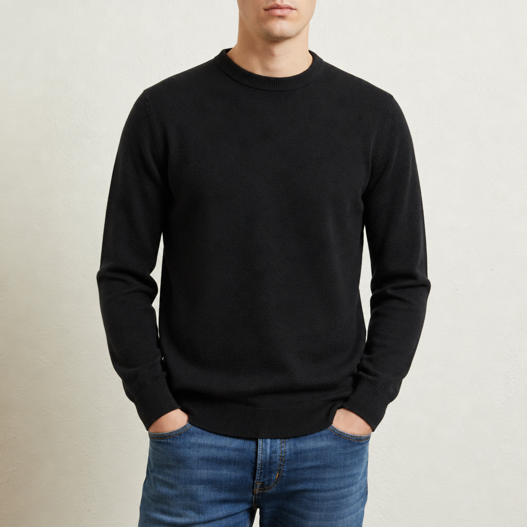 Theodore | Ston Mock Neck Cashmere Sweater