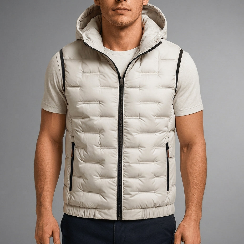 Theodore | Summit Hooded Puffer Gilet
