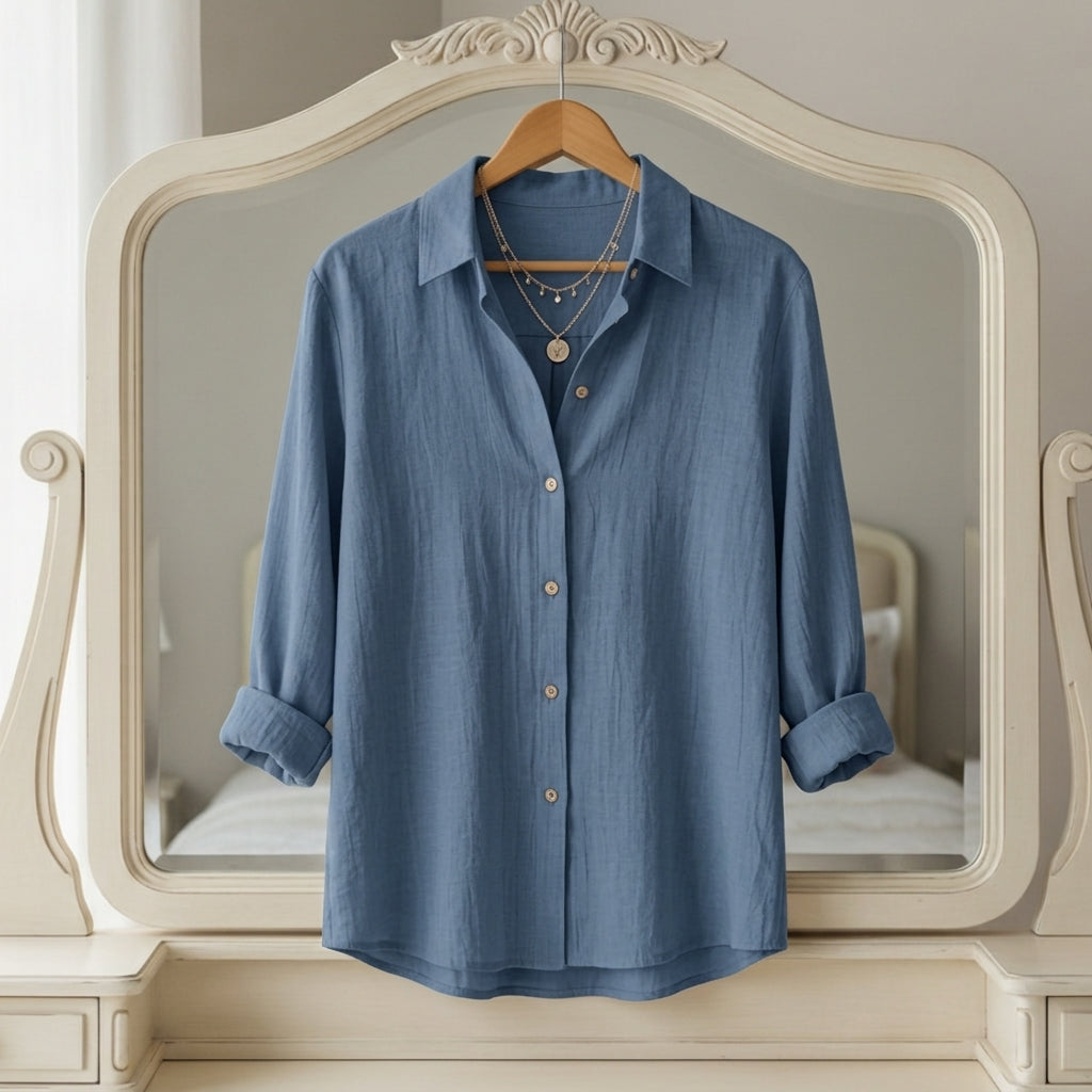 Valerie | Delphine Casual Button-Down Shirt