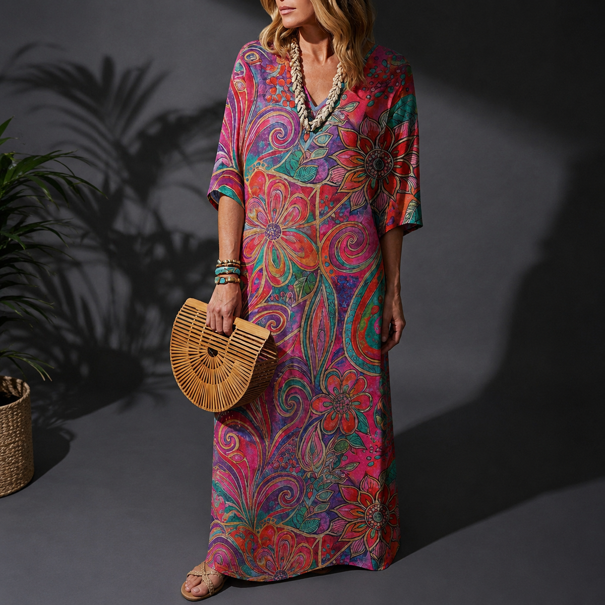 Valerie | Spoleto Sofia's Kaftan Maxi Dress