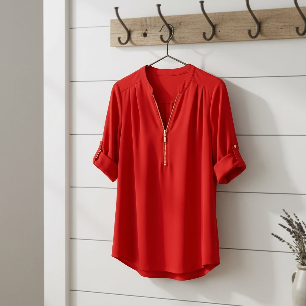 Valerie | Welyra Loose Chiffon Blouse