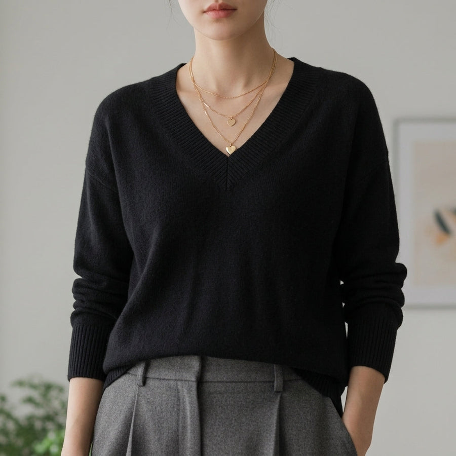 Victoria | Lamego V-Neck Sweater