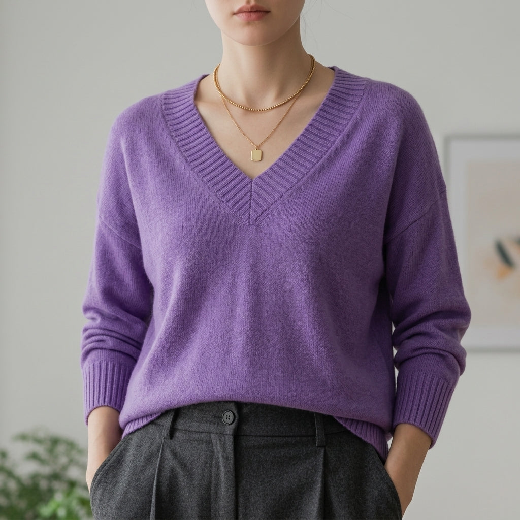 Victoria | Lamego V-Neck Sweater