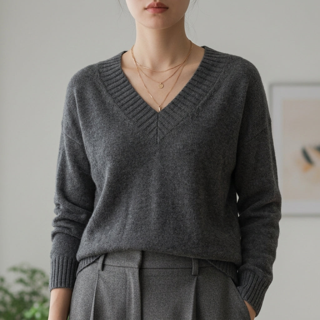 Victoria | Lamego V-Neck Sweater