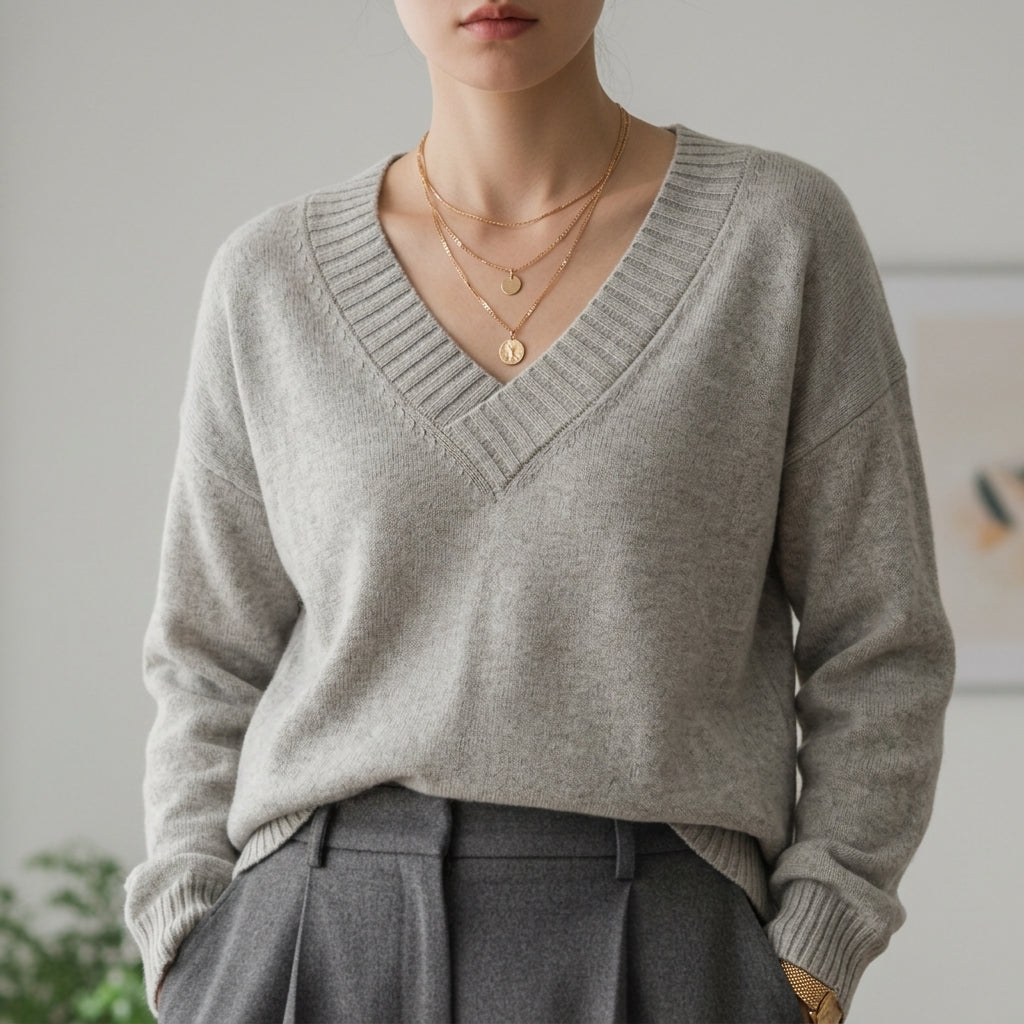 Victoria | Lamego V-Neck Sweater