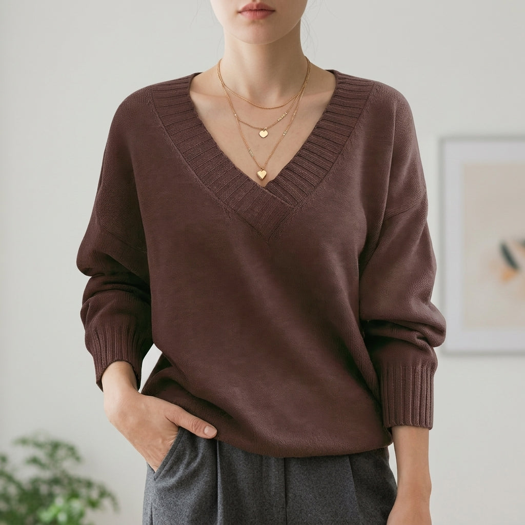 Victoria | Lamego V-Neck Sweater