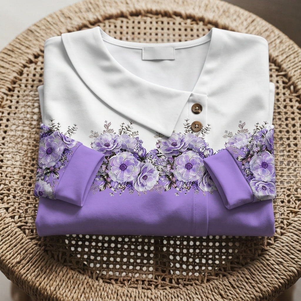 Victoria | Livia Long-Sleeve Floral Blouse