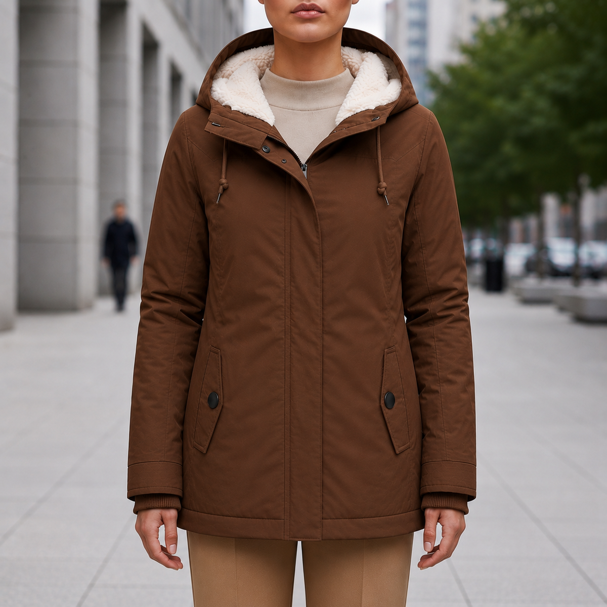 Violet | Marvao Maya Sherpa-Lined Parka