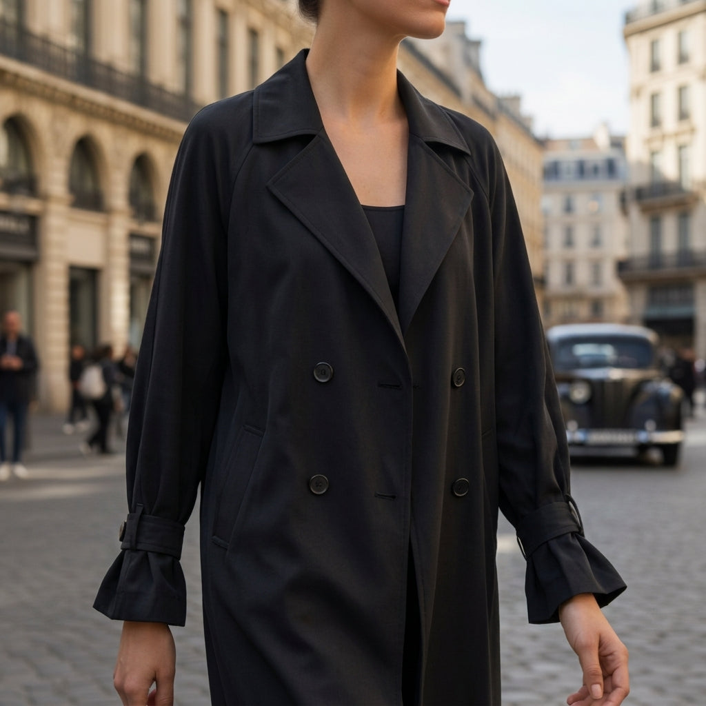 Violet | Menton Waterproof Trench Coat