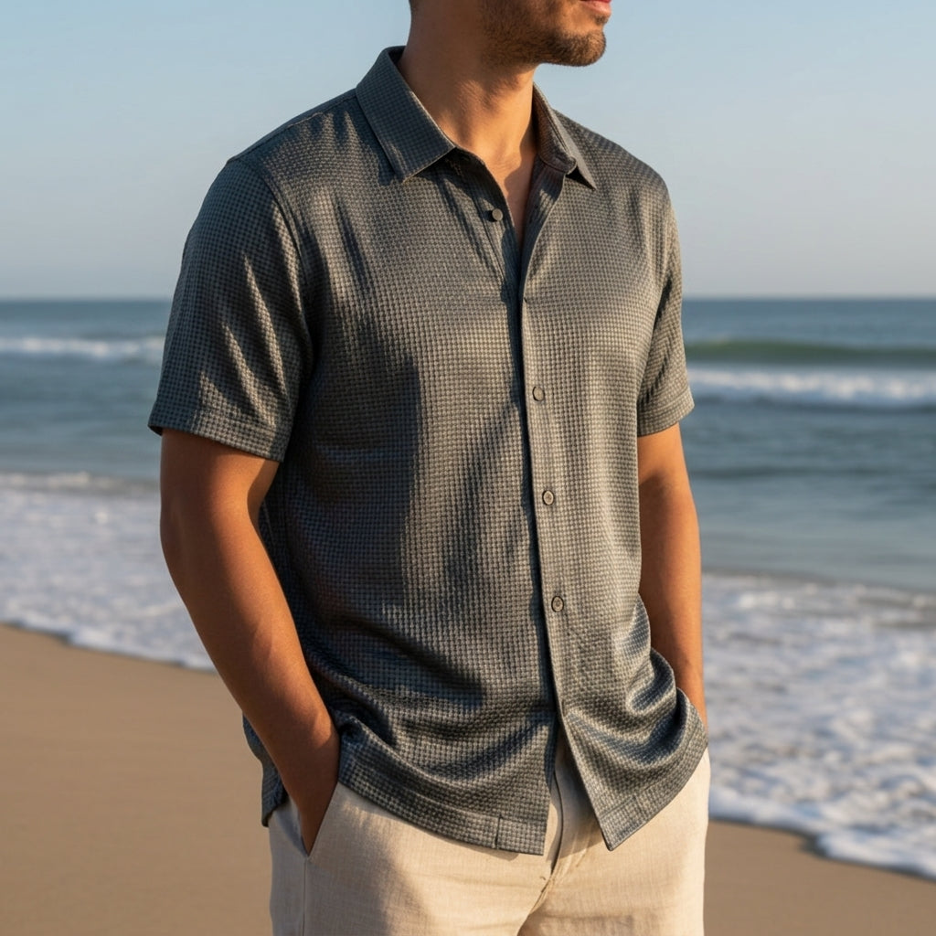 William | Poros Textured Polo