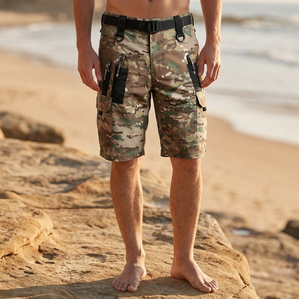 William | Verona Tactical Camo Cargo Shorts