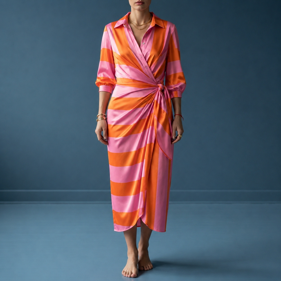 Willow | Elounda Sofia Wrap Maxi Dress