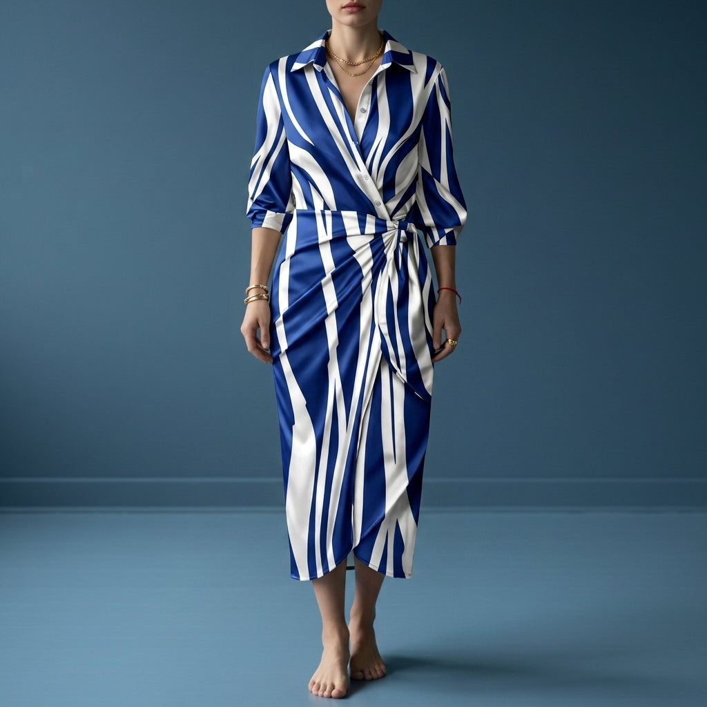 Willow | Elounda Sofia Wrap Maxi Dress