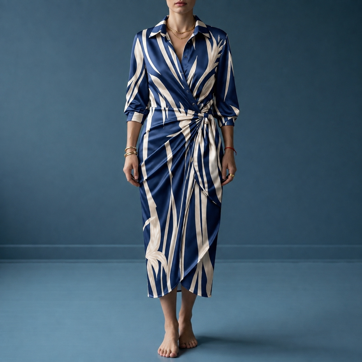 Willow | Elounda Sofia Wrap Maxi Dress
