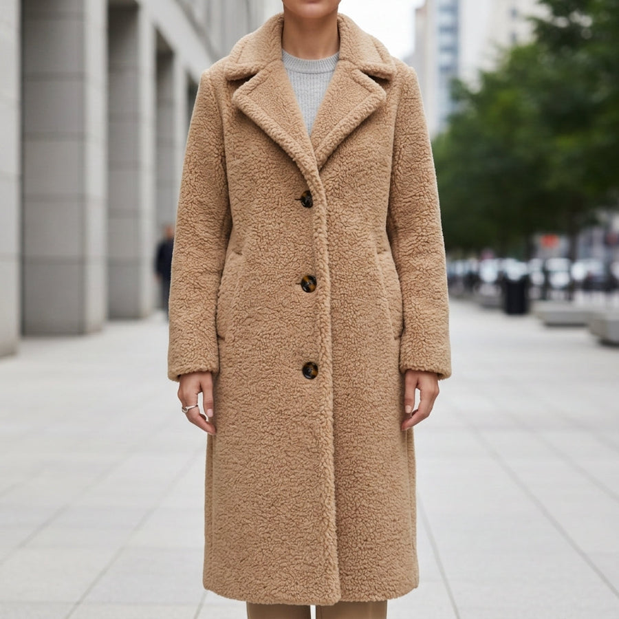 Willow | Geneva Oversized Teddy Long Coat