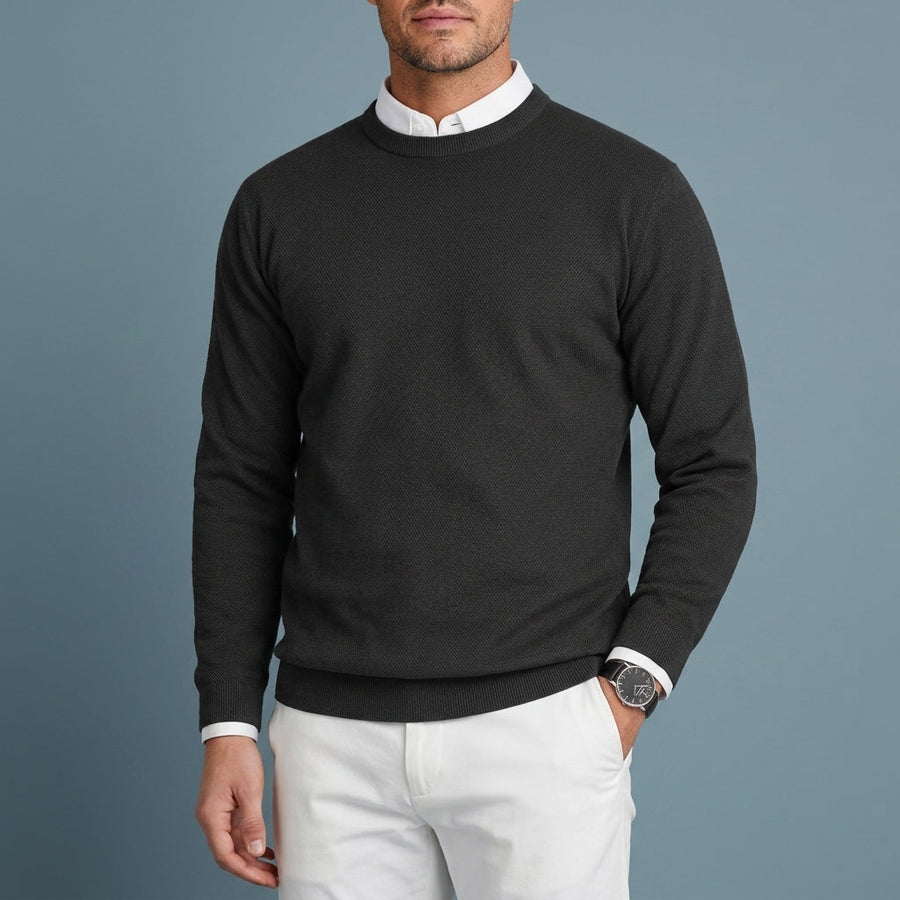 Wyatt | Assisi Classic Crew Neck Sweater