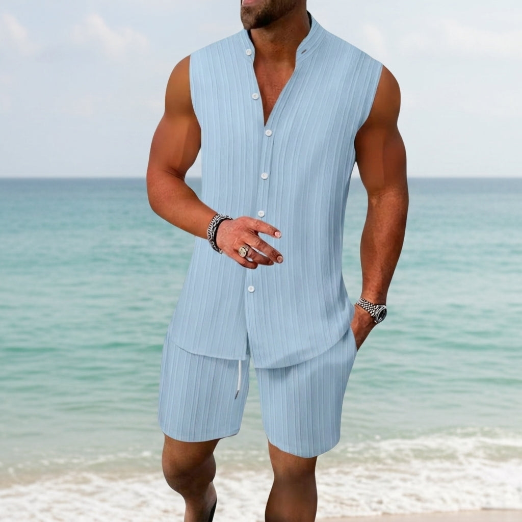 Wyatt | Marseille Sleeveless Two-Piece Set