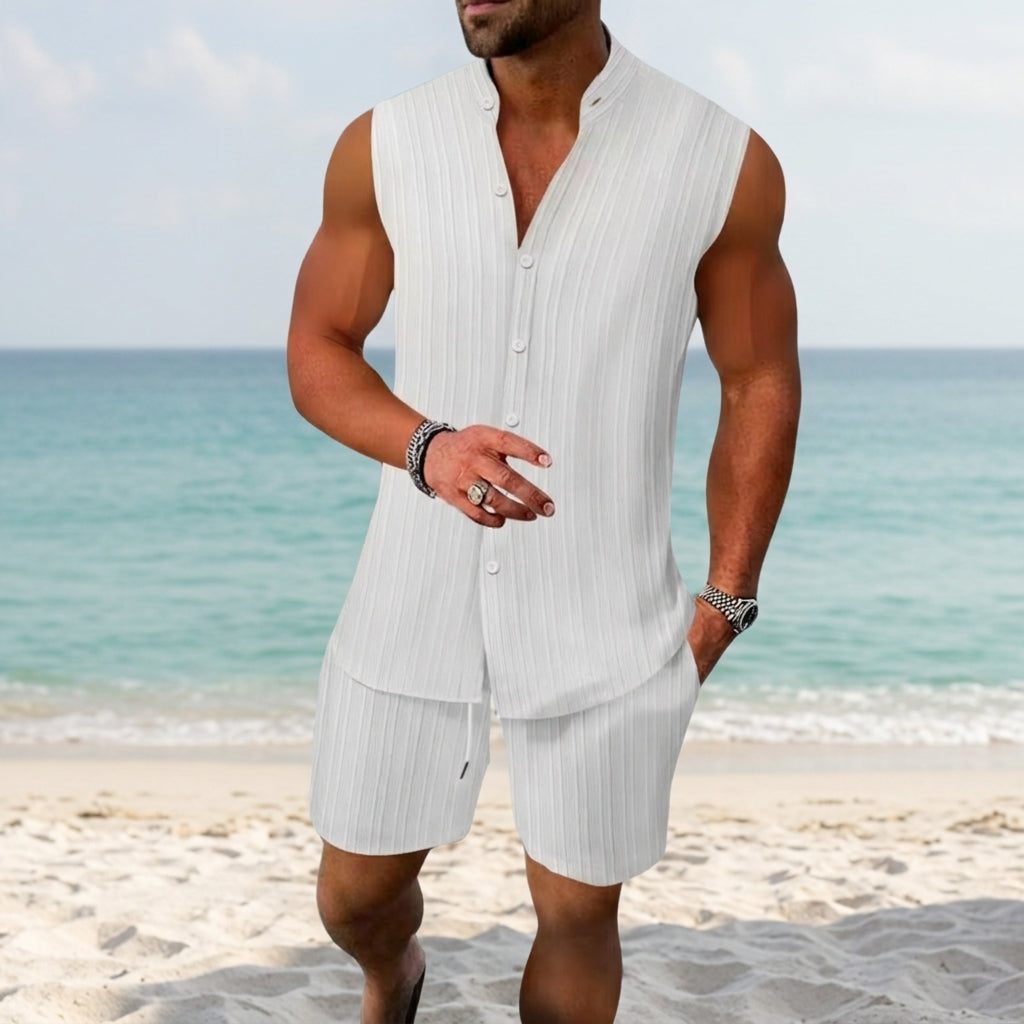 Wyatt | Marseille Sleeveless Two-Piece Set