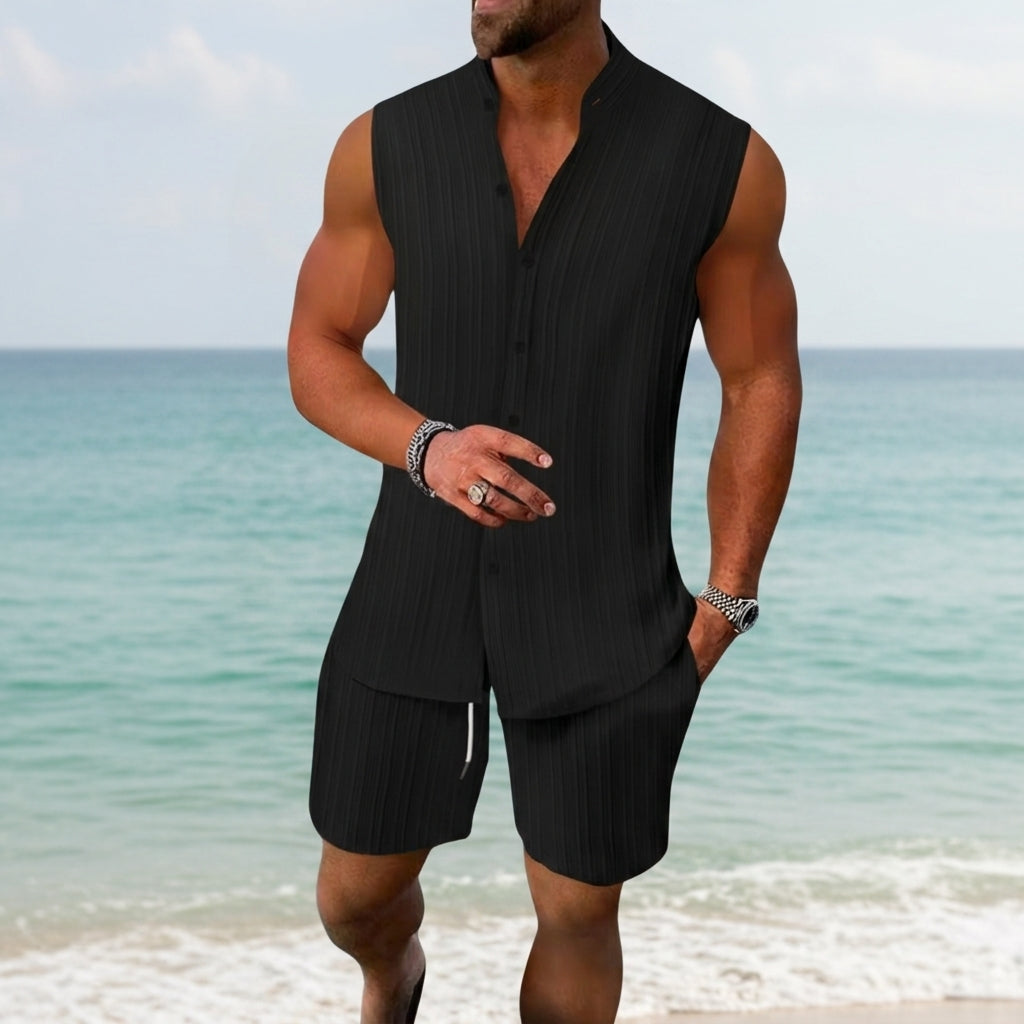 Wyatt | Marseille Sleeveless Two-Piece Set