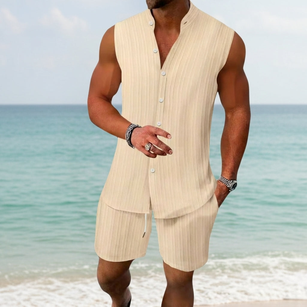 Wyatt | Marseille Sleeveless Two-Piece Set