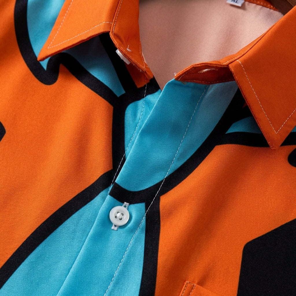 Wyatt | Sorrento Geometric Graphic Shirt