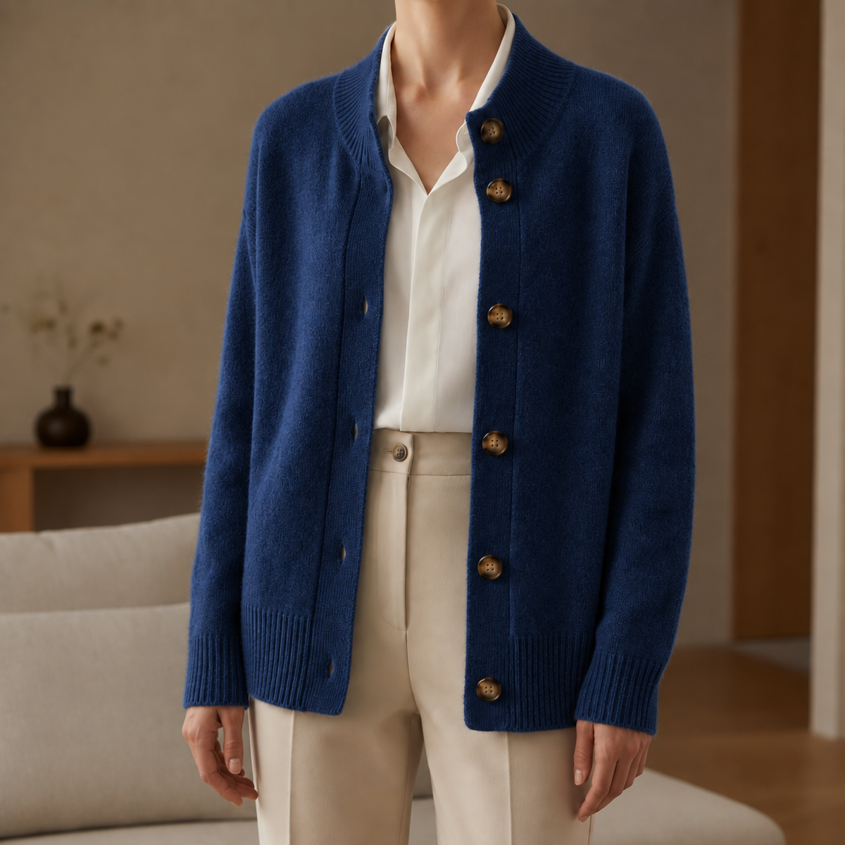 Zoe | Antibes Cashmere Knit Cardigan