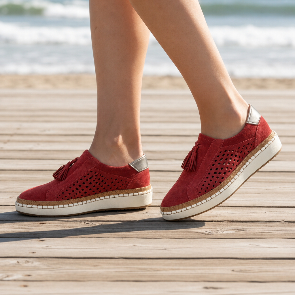 Zoe | Pisa Orthopedic Tassel Loafers