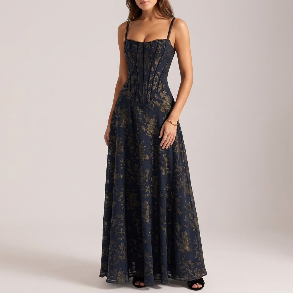 Zoey | Lecce Chiffon Floral Dress